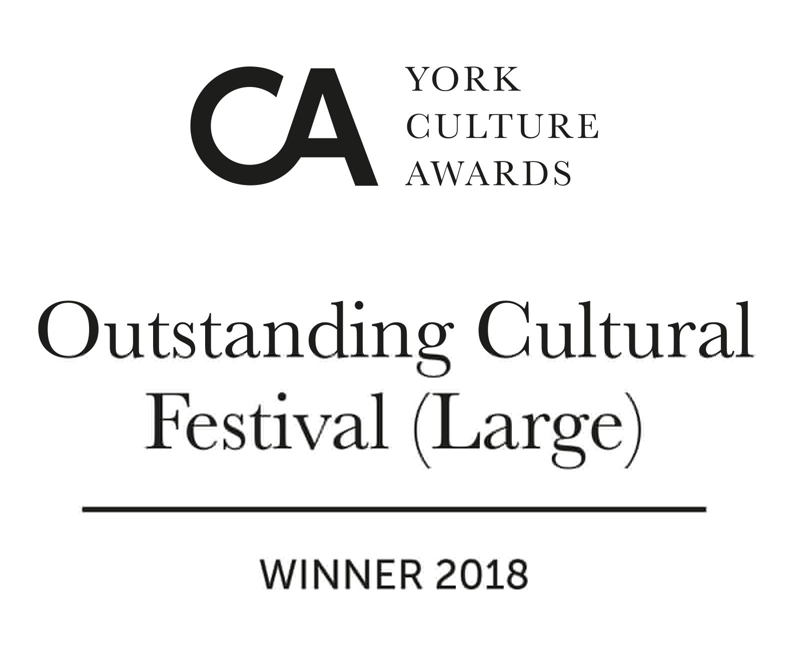 Culture Awards logo 2018